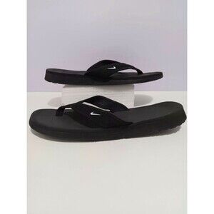 Nike Black Women's Flip Flop Sandals Sz W8
